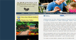 Desktop Screenshot of adirondackdiamondpointlodge.com